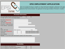 Tablet Screenshot of entake.epsistaffing.com